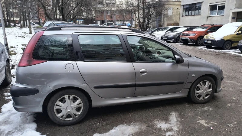 Peugeot 206 2.0 HDI комби, снимка 5 - Автомобили и джипове - 53356138