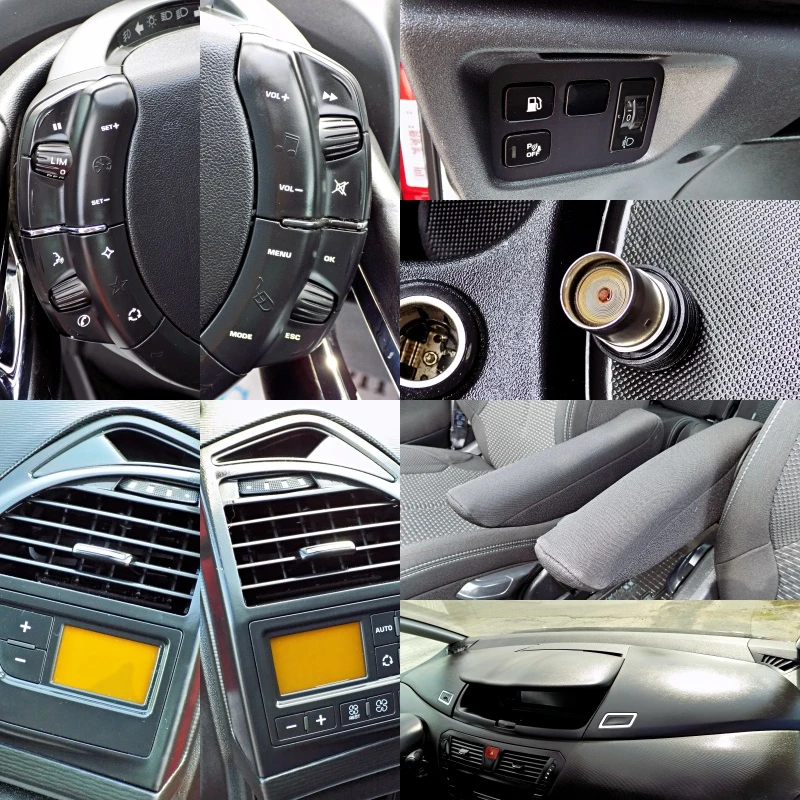 Citroen C4 Picasso 1.6HDi/112к.с./6ск./РЕАЛНИ КМ/КАТО НОВА, снимка 11 - Автомобили и джипове - 56168024