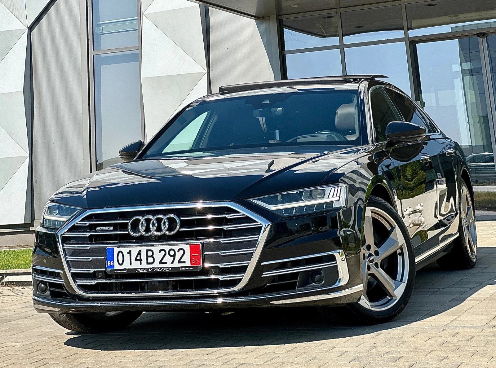 Audi A8 50TDI#DISTRONIC#PODGREV#OBDUH#PANORAMA#360 CAM#TV# - [1] 