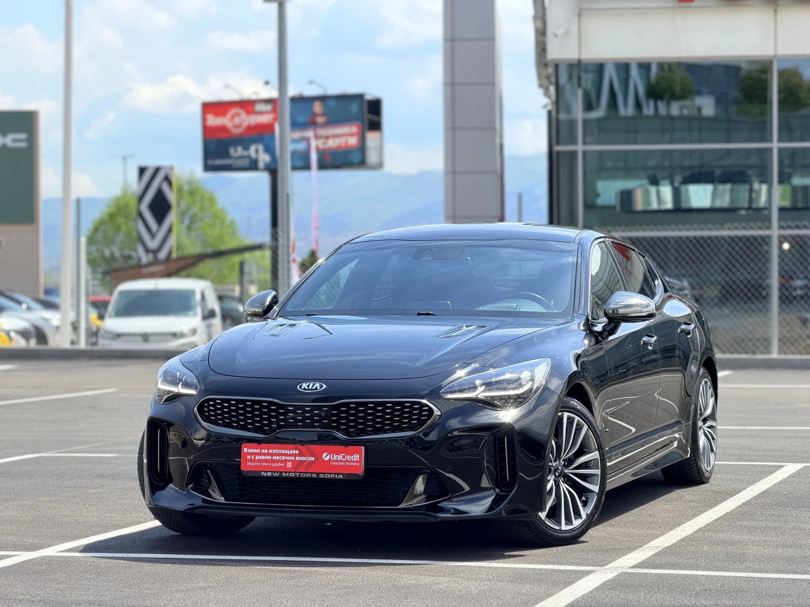 Kia Stinger 2.2CRDI-GT-Line-Лизинг през Уникредит 