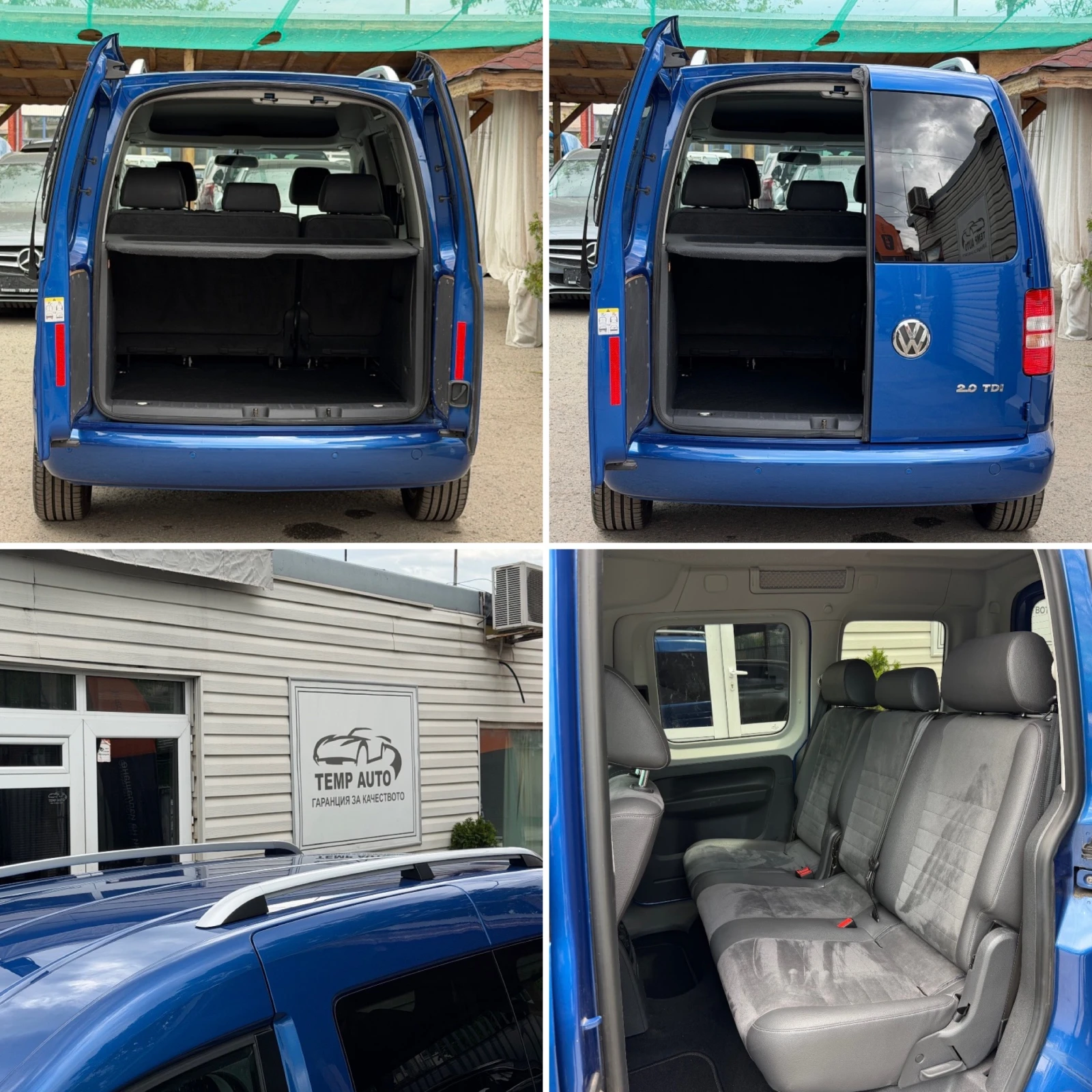 VW Caddy 2.0TDI* 140кс* СЕРВИЗНА КНИЖКА С ПЪЛНА ИСТОРИЯ В V, снимка 6 - Автомобили и джипове - 54575463