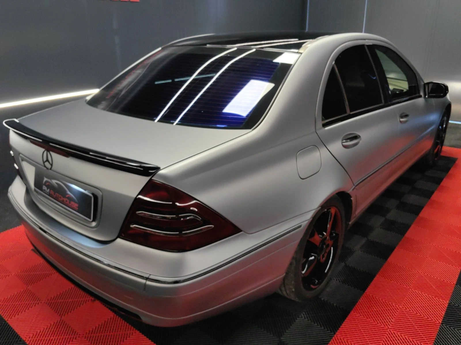 Mercedes-Benz C 220 КЛИМА* ТЕМП* РЕГ* GREY MATE* 143к.с* МУЛТИ* , снимка 6 - Автомобили и джипове - 54853048