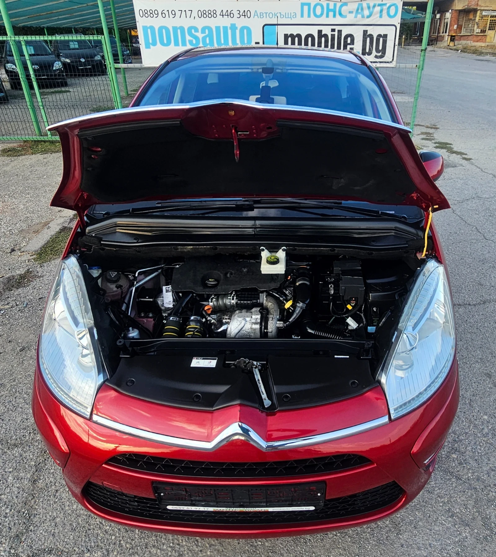 Citroen C4 Picasso 1.6HDi/112к.с./6ск./РЕАЛНИ КМ/КАТО НОВА, снимка 17 - Автомобили и джипове - 56168024
