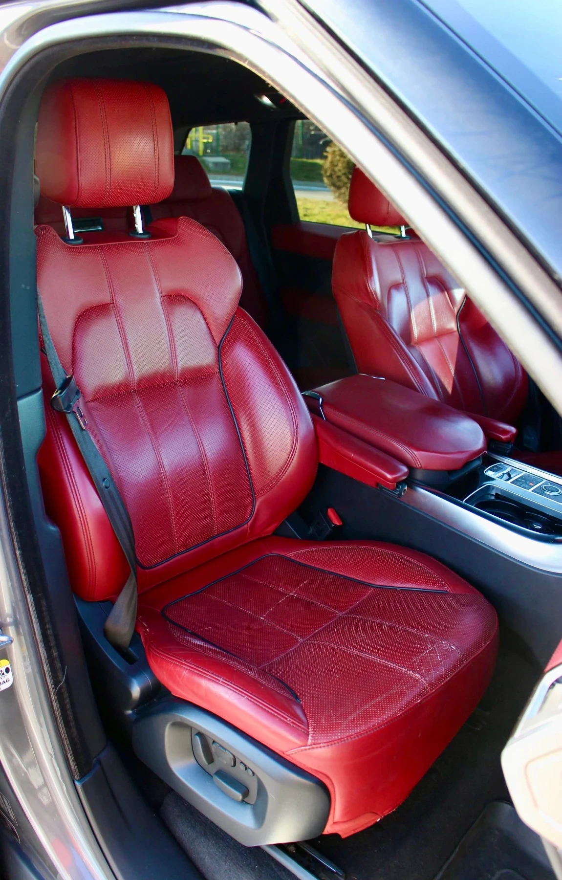 Land Rover Range Rover Sport SDV6 HSE/ Red leather/ Digital/ Camera/ F1 | Mobile.bg   13