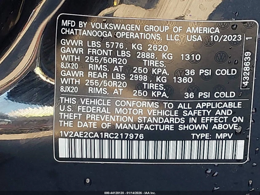 VW Atlas * Cross Sport* R-Line* , снимка 9 - Автомобили и джипове - 54049749