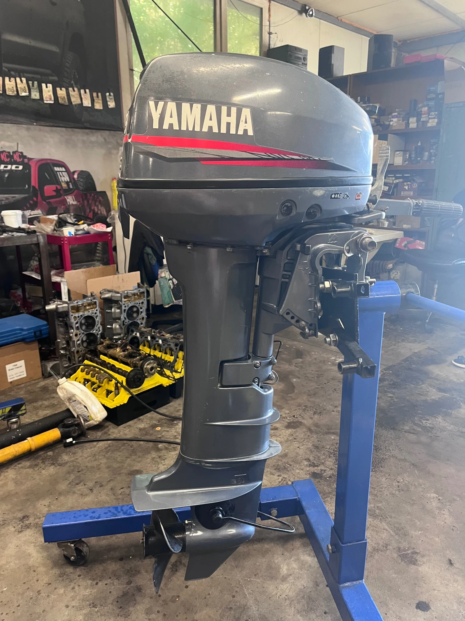 Извънбордов двигател Johnson BF15 - изображение 7