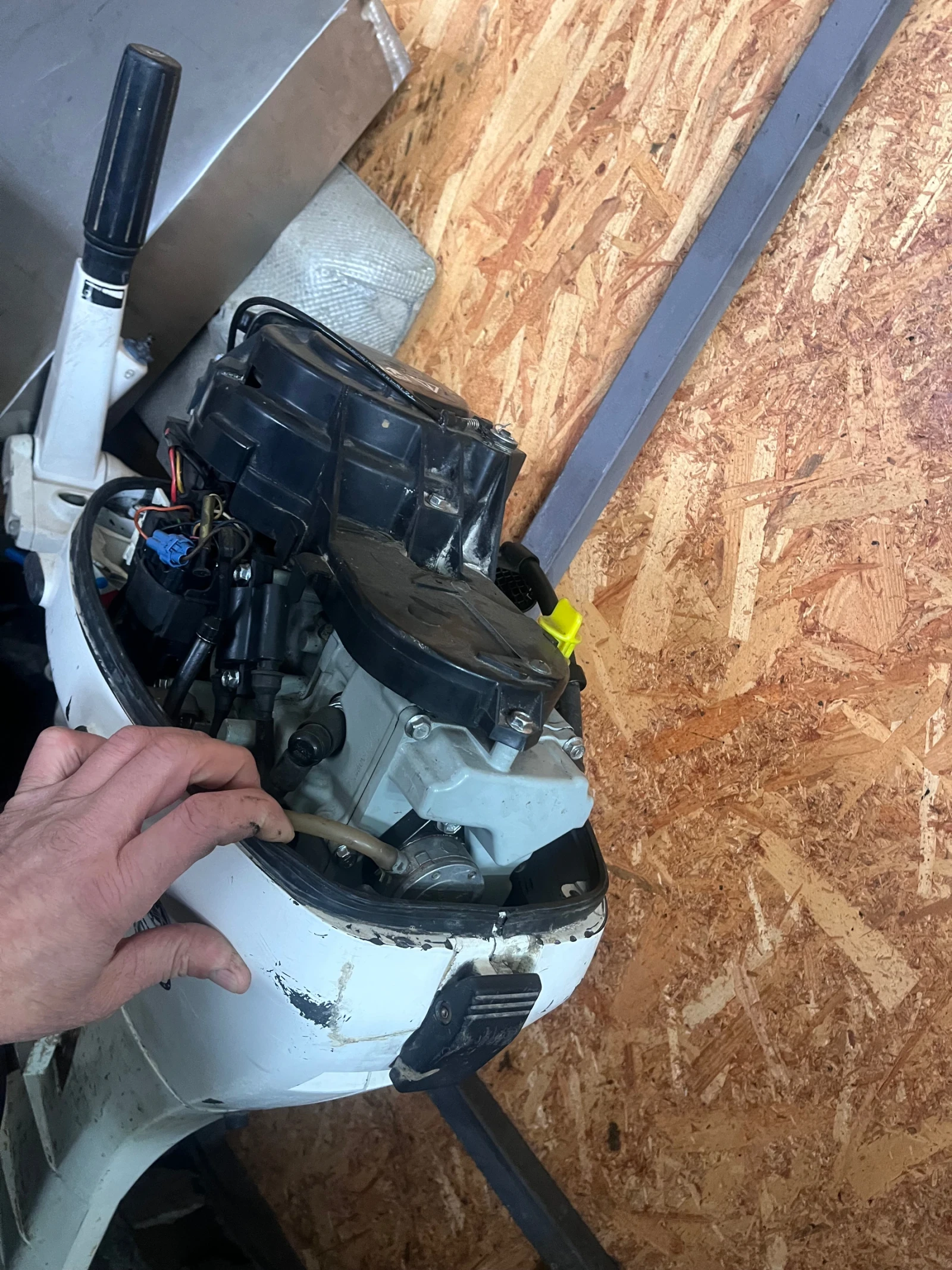 Извънбордов двигател Johnson BF15 - изображение 3