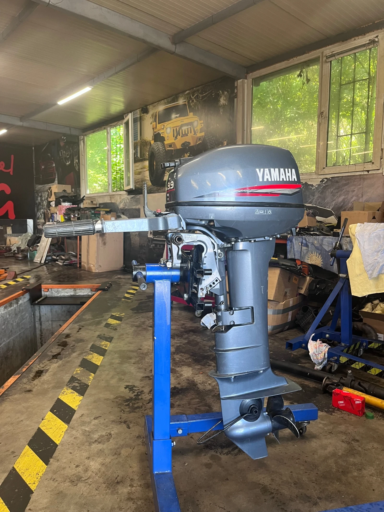 Извънбордов двигател Johnson BF15 - изображение 10