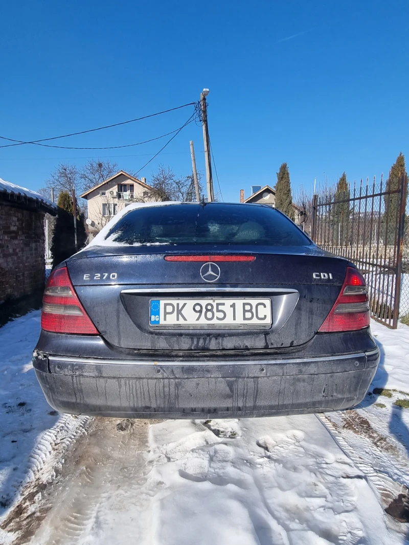 Mercedes-Benz E 270 Mercedes E270 CDI PANORAMA , снимка 11 - Автомобили и джипове - 49582733