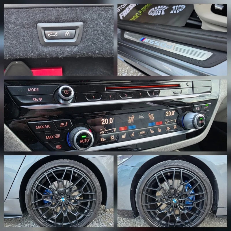 BMW 550 M550D 400K.C./ФУЛЛ/ДИГИТАЛ/ЛЕД/B&W/3Д КАМЕРА, снимка 10 - Автомобили и джипове - 52848541