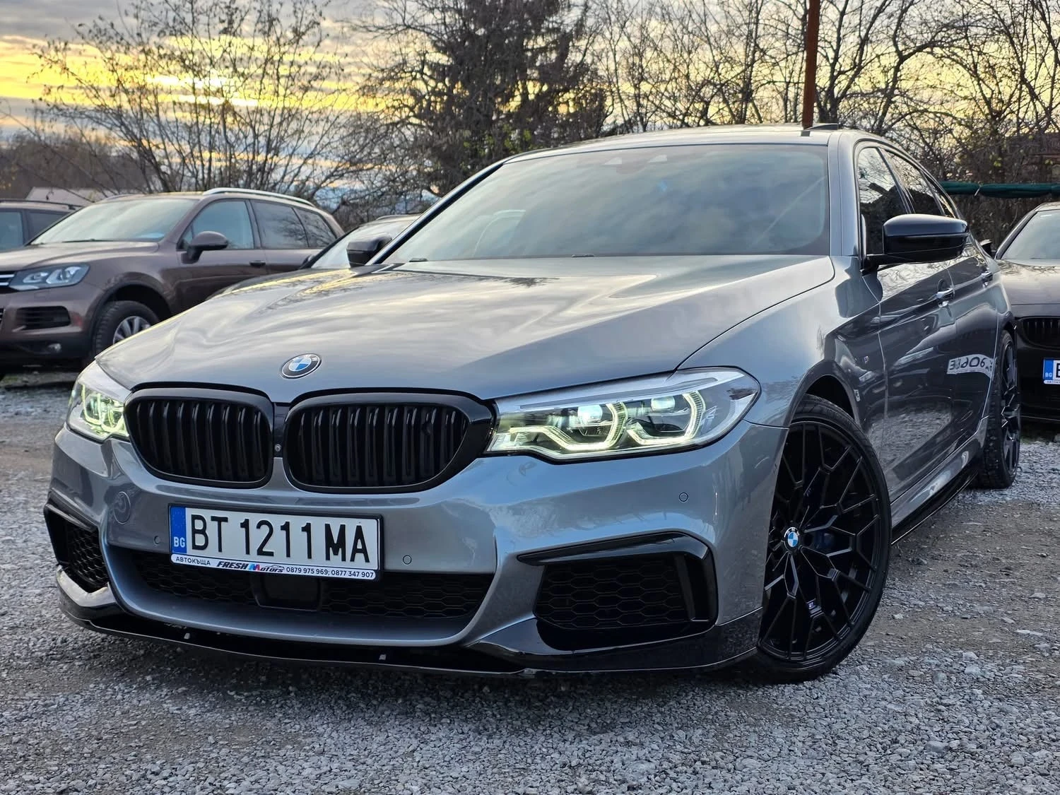 BMW 550 M550D 400K.C./ФУЛЛ/ДИГИТАЛ/ЛЕД/B&W/3Д КАМЕРА, снимка 1