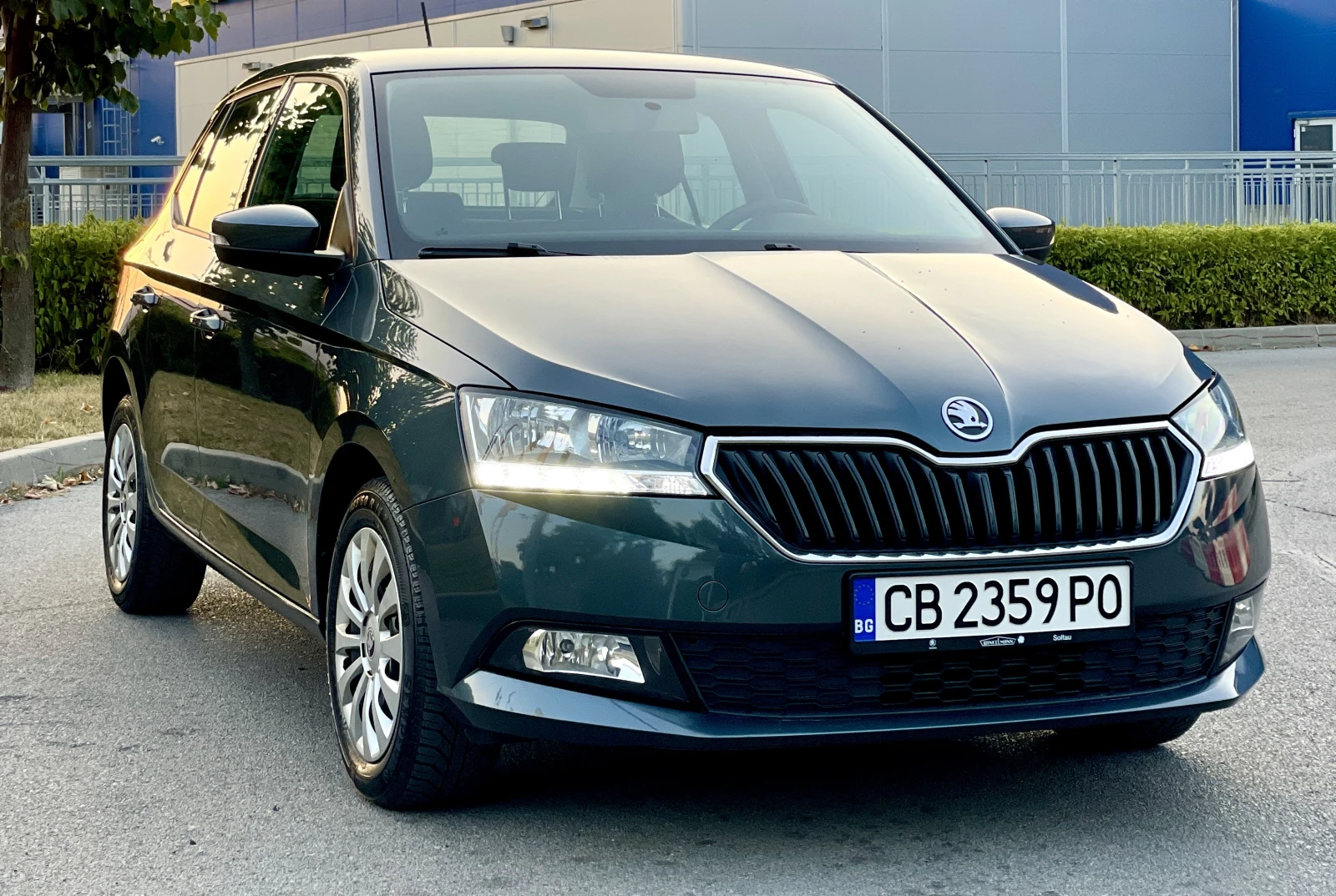 Skoda Fabia 57000 км. * LED * НОВ ВНОС * FACE LIFT