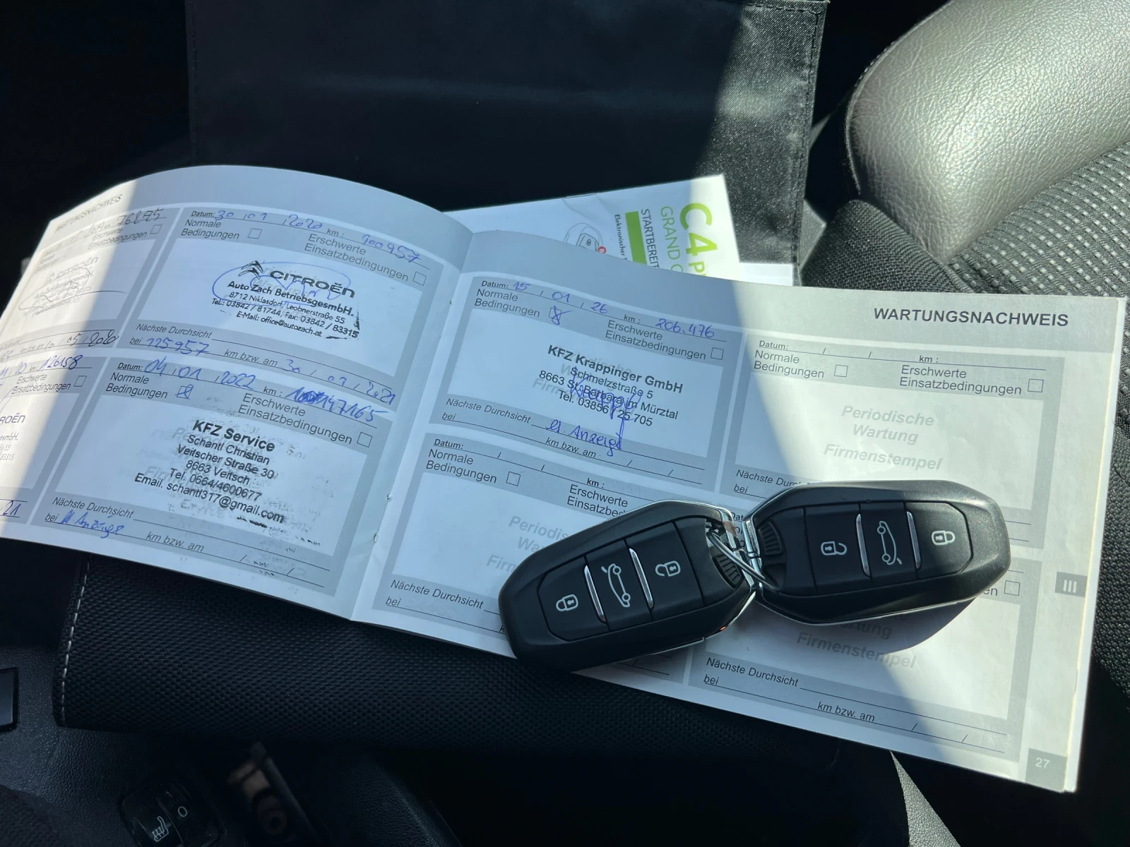 Citroen C4 Picasso 1.6 120 коня дизел автомат нов внос Австрия, снимка 15 - Автомобили и джипове - 55655043