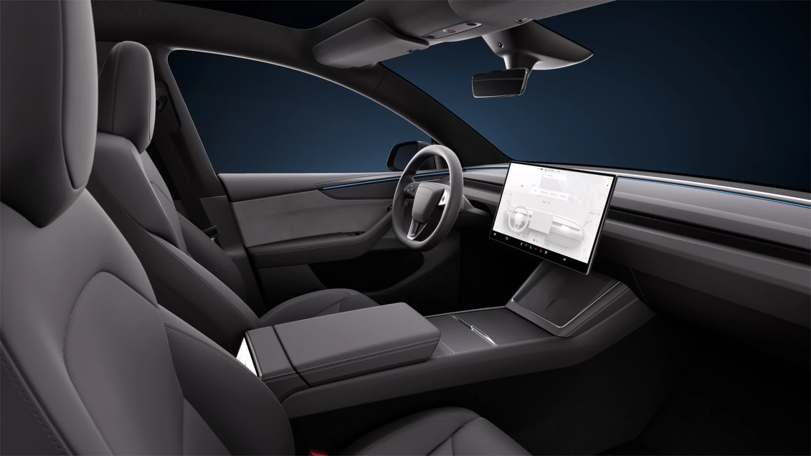 Tesla Y Juniper PREMIUM MAXIMUM RANGE AWD/STEALTH GREY/НОЕМВРИ, снимка 5 - Автомобили и джипове - 56160677