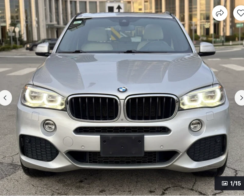 BMW X5 M* SPORT* ПОДГРЕВ* КАМЕРА* КЕЙЛЕС* LANE* ASSIST* , снимка 11 - Автомобили и джипове - 52670335
