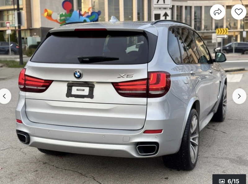 BMW X5 M* SPORT* ПОДГРЕВ* КАМЕРА* КЕЙЛЕС* LANE* ASSIST* , снимка 2 - Автомобили и джипове - 52670335