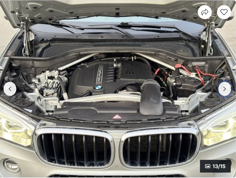 BMW X5 M* SPORT* ПОДГРЕВ* КАМЕРА* КЕЙЛЕС* LANE* ASSIST* , снимка 13 - Автомобили и джипове - 52670335