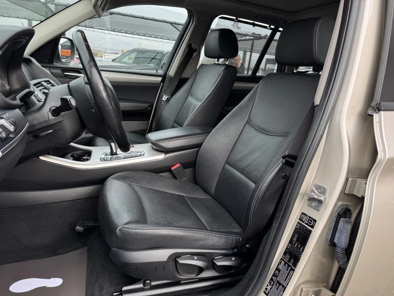 BMW X3 3.5D-X DRIVE-ПАНОРАМА-КОЖА-СЕРВИЗНА ИСТОРИЯ, снимка 10 - Автомобили и джипове - 53231221