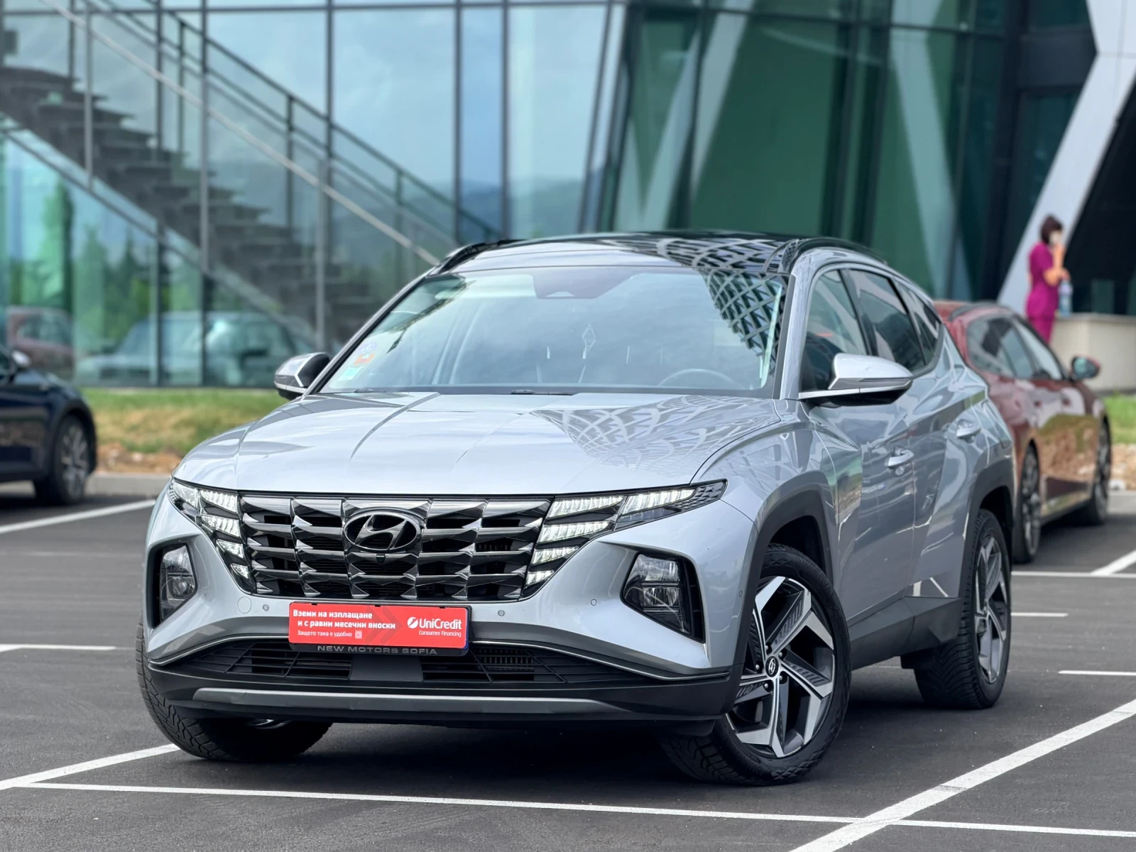 Hyundai Tucson 1.6HYBRID Лизинг през Уникредит по320 евро