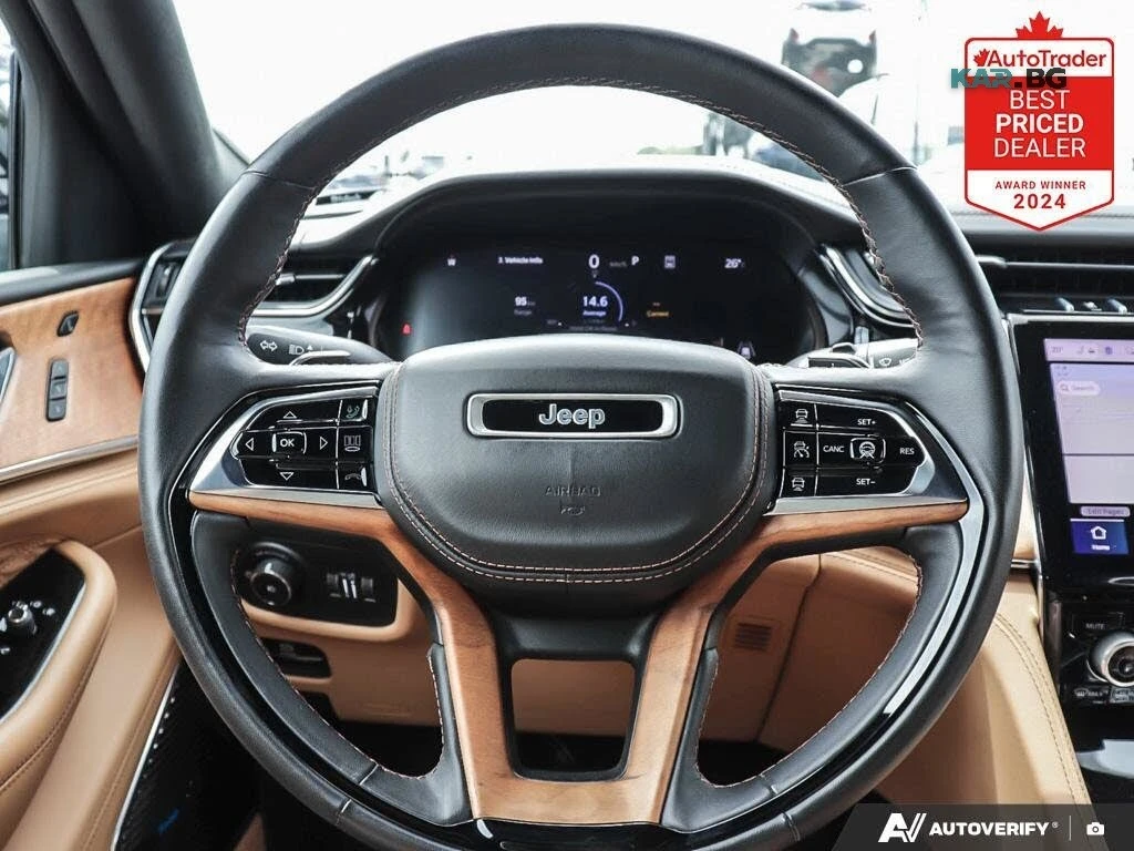 Jeep Grand cherokee L Summit Reserve * АвтоКредит * (ЦЕНА ДО БГ), снимка 12 - Автомобили и джипове - 56227500