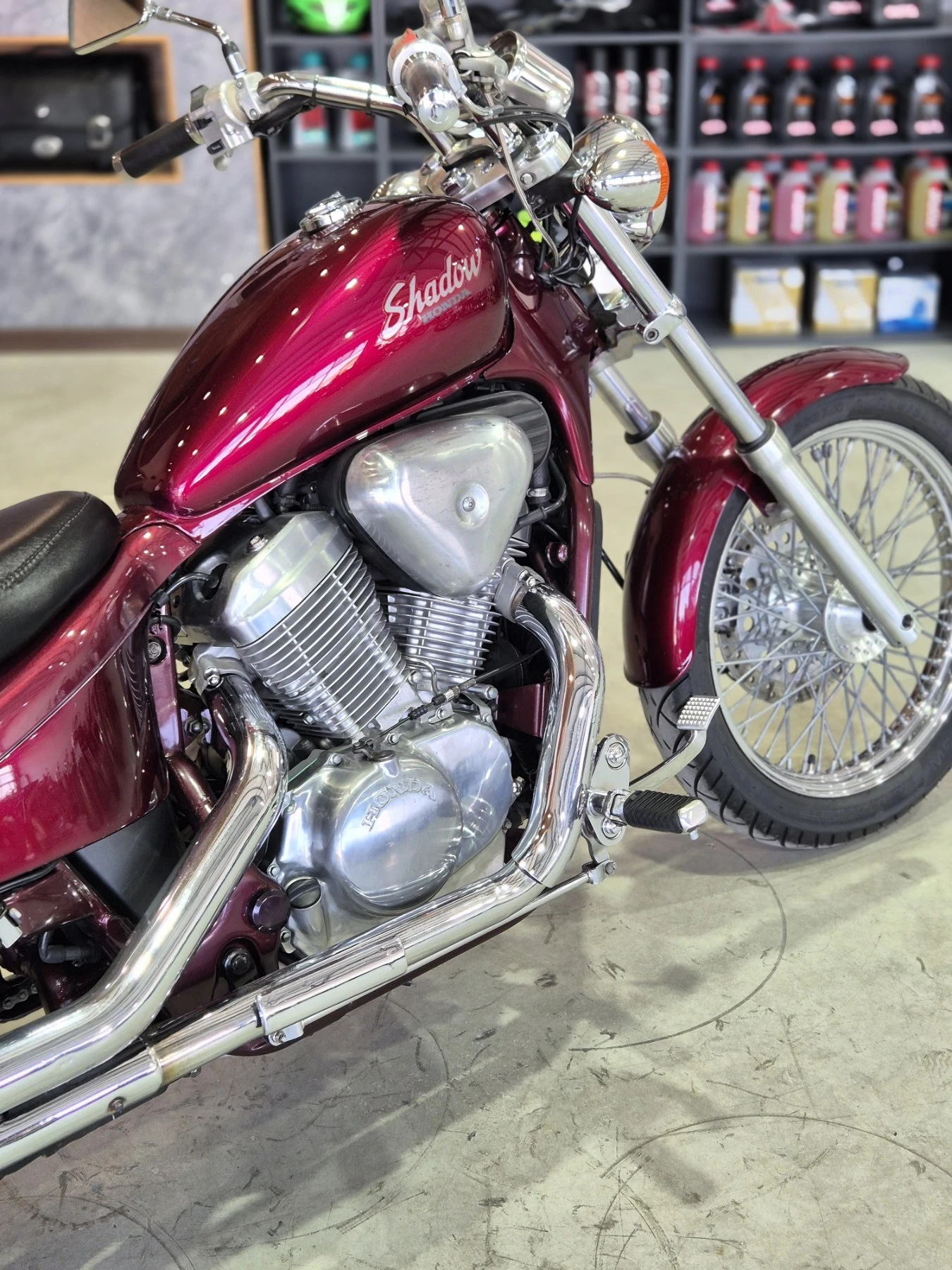 Honda Shadow 600 A2 Нов внос от ШВЕЙЦАРИЯ!!!, снимка 11 - Мотоциклети и мототехника - 54792348