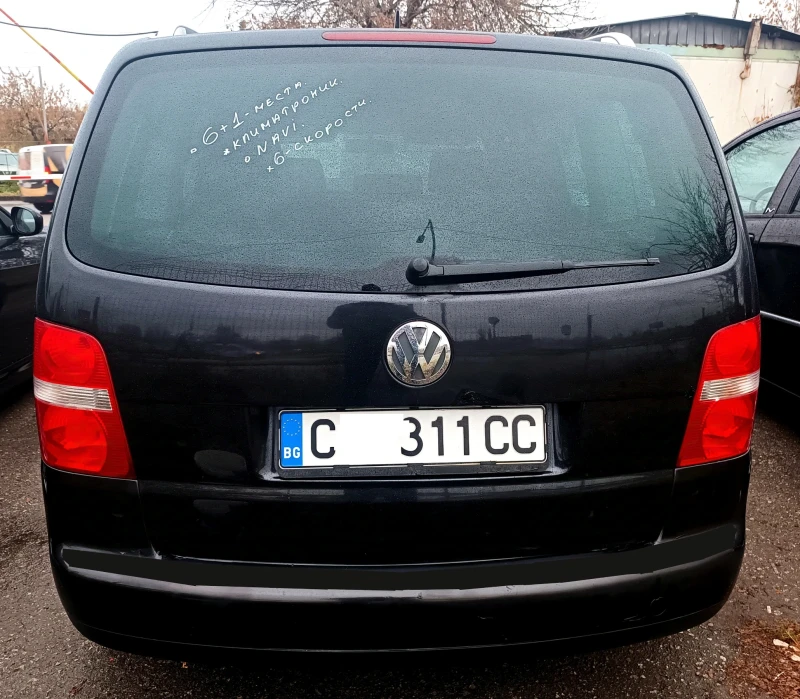 VW Touran 1.9tdi/6+ 1, снимка 5 - Автомобили и джипове - 47816058