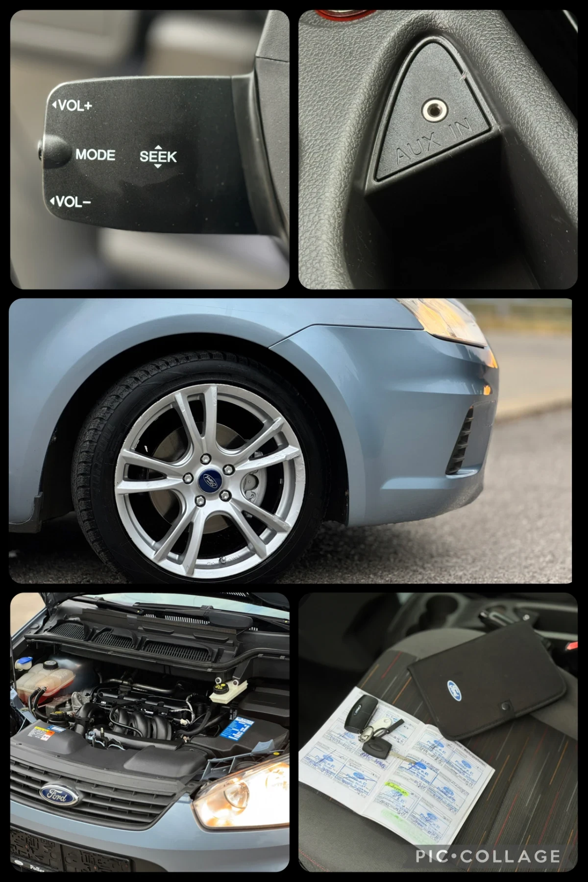 Ford C-max 1.6i~101hp~FACELIFT | Mobile.bg   16