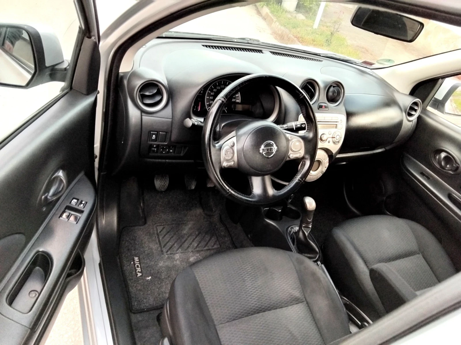Nissan Micra 1.2i80k+ КЛИМА. ВЕРИГА. 2012г ТОП///, снимка 12 - Автомобили и джипове - 54416455