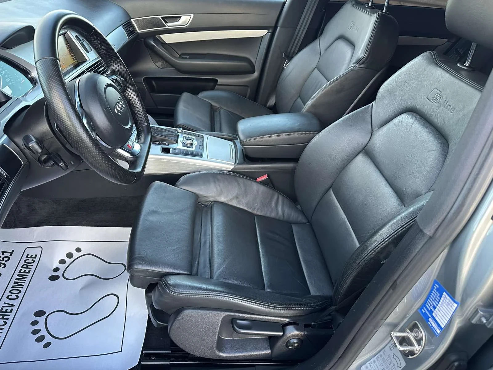 Audi A6 3.0TDI S-LINE 4X4, снимка 14 - Автомобили и джипове - 56151465