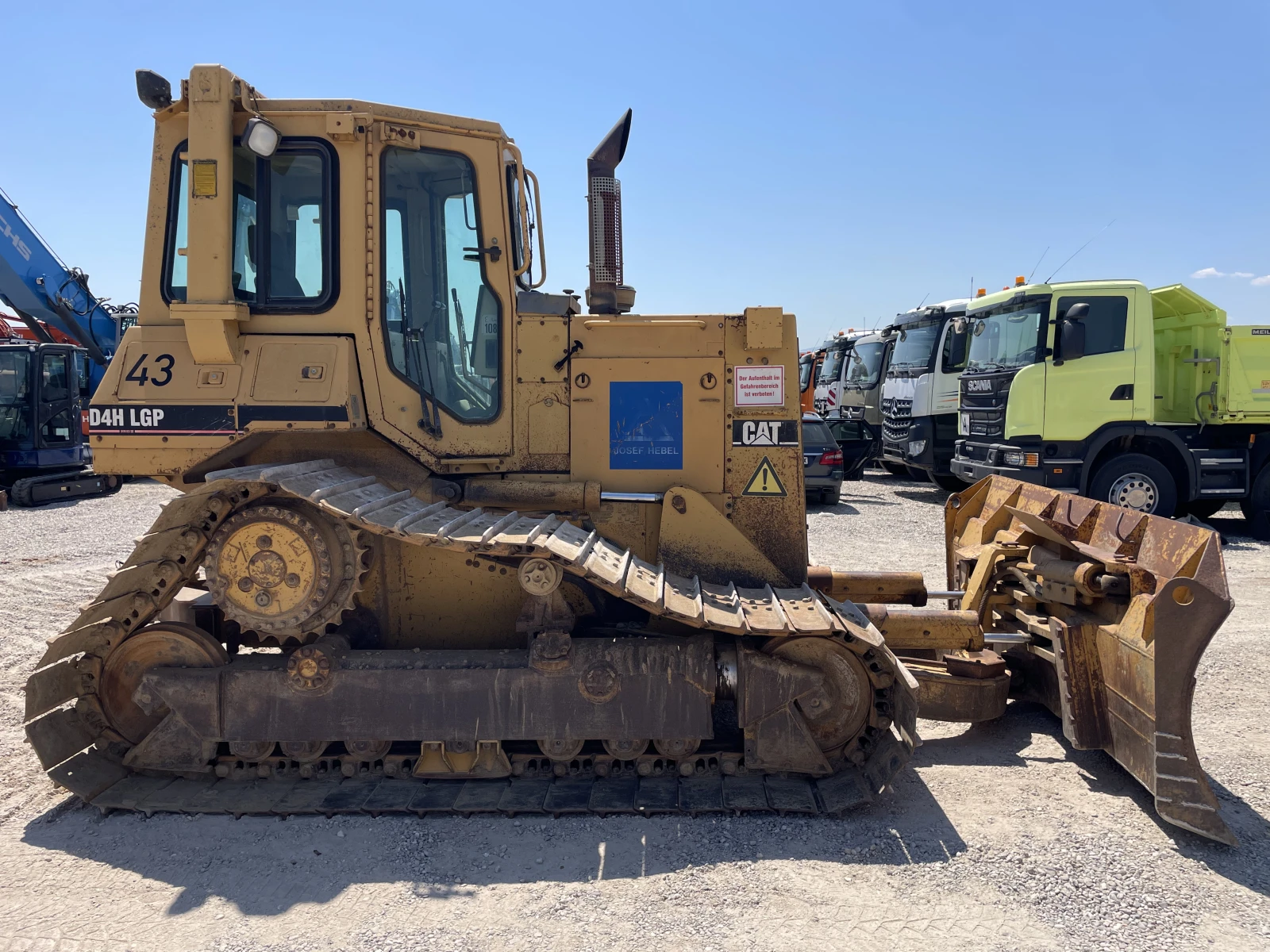 Булдозер Cat D4H - изображение 8