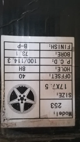 Джанти за Mini Cooper, снимка 4