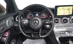 Mercedes-Benz C 63 AMG BURMASTER* ОБДУХ* 360* ПАНО* HEADUP* DISSTR, снимка 12