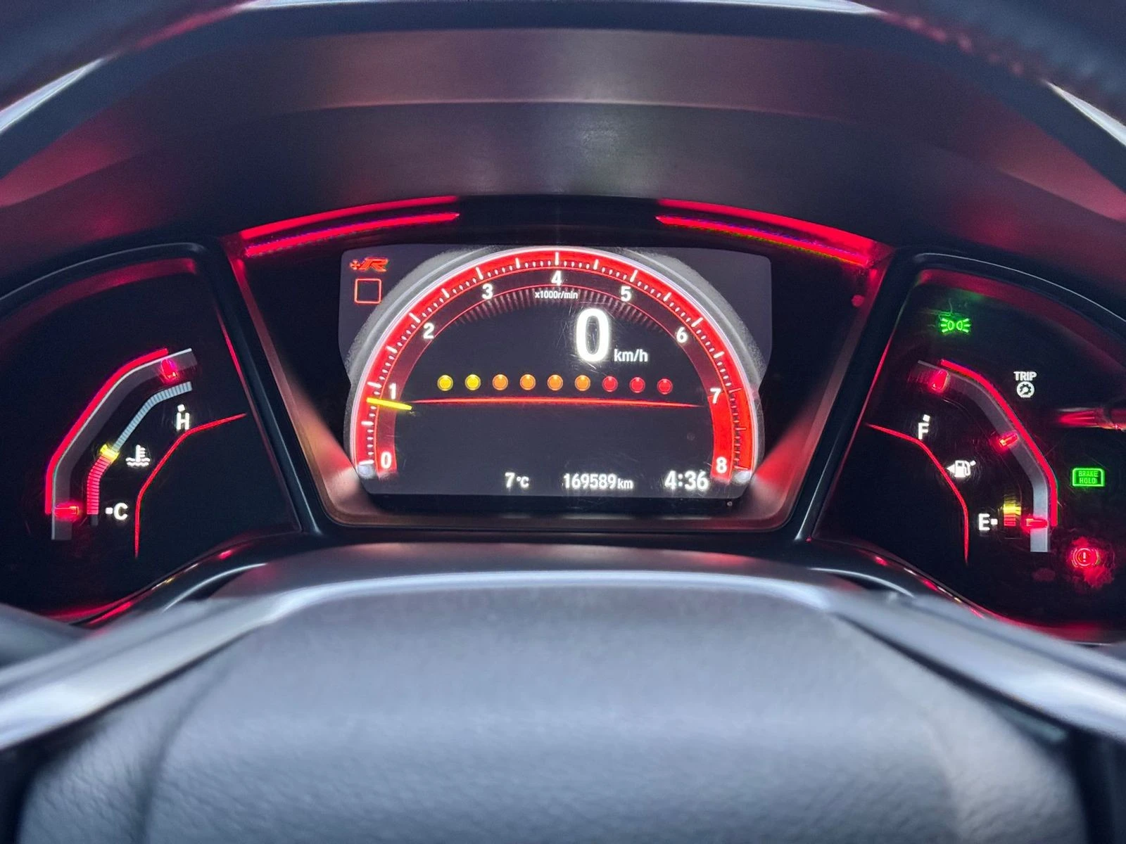 Honda Civic Type R manual С РЕГИСТРАЦИЯ & АВТО КРЕДИТ , снимка 8 - Автомобили и джипове - 53907734