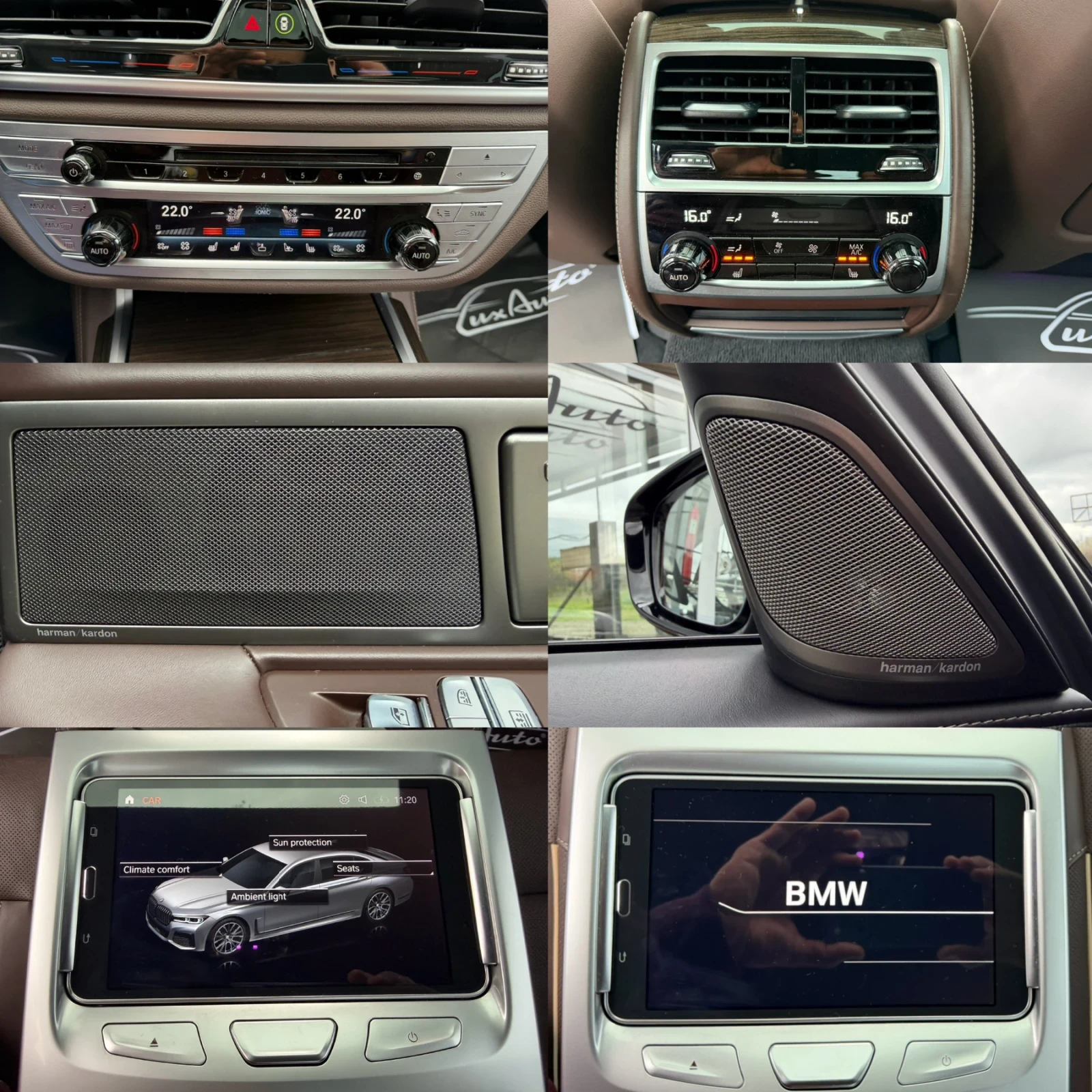 BMW 750 D#X-DRIVE#M-SPORT#INDIVIDUAL#LASER#FULL FULL, снимка 14 - Автомобили и джипове - 54073397