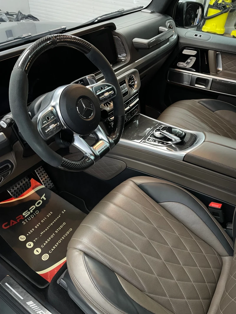 Mercedes-Benz G 63 AMG AMG Ride Control, Designo, Carbon, Burmeister , снимка 5 - Автомобили и джипове - 52731744