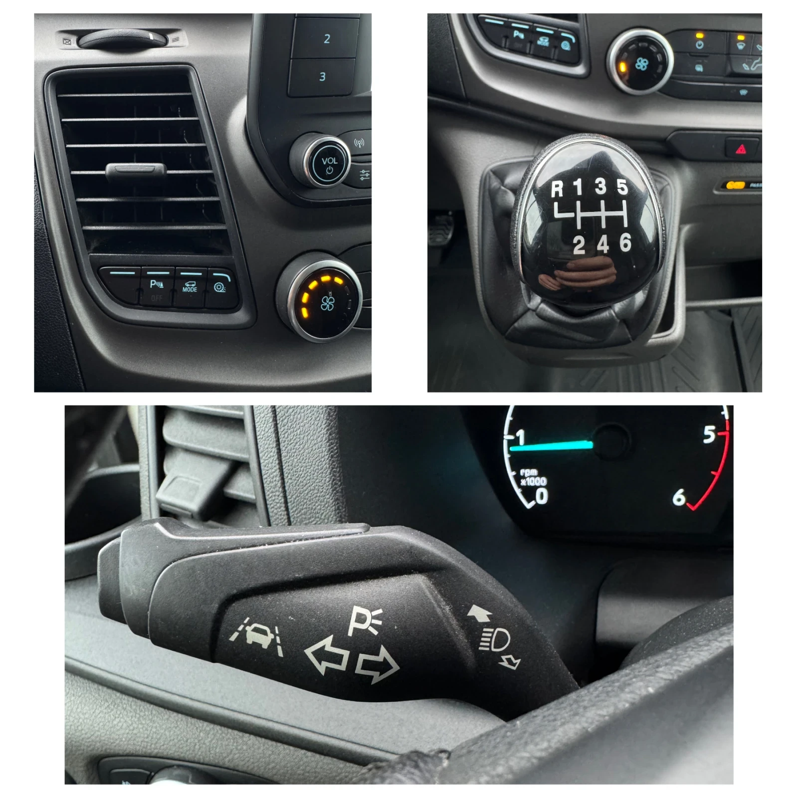 Ford Transit 2.2 TDCI MAXI, EURO 6 , Клима, НЕРАЗЛИЧИМ ОТ НОВ !, снимка 17 - Бусове и автобуси - 54116026