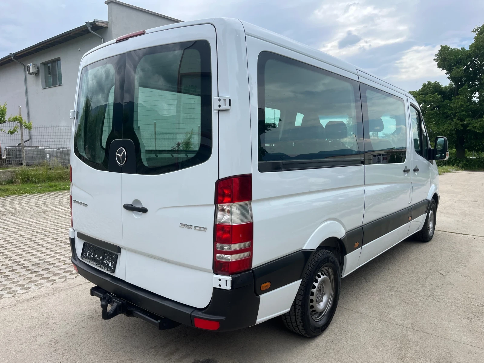 Mercedes-Benz Sprinter 316 CDI/ 9 места/ клима/ топ състояние, снимка 3 - Бусове и автобуси - 54688199