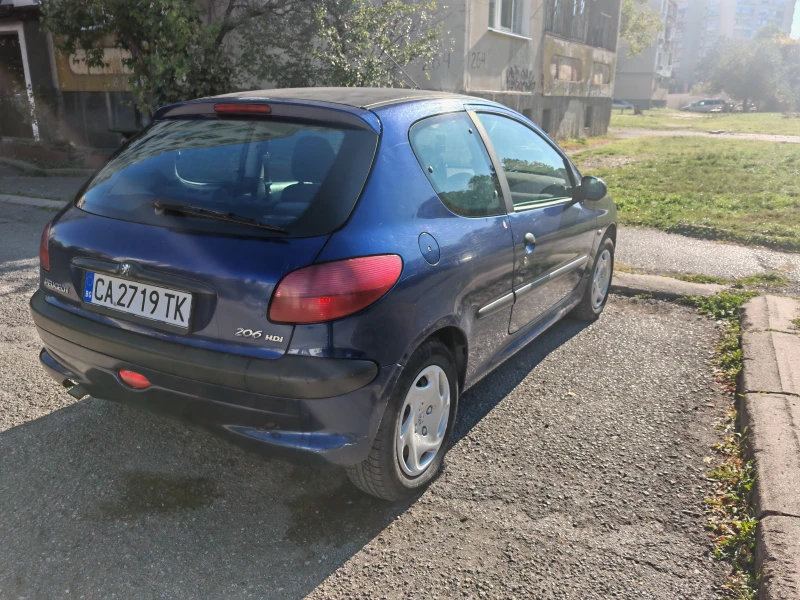 Peugeot 206 2.0 hdi, снимка 4 - Автомобили и джипове - 47689899