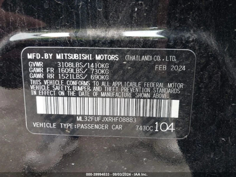 Mitsubishi 3000 gt 1.2L I-3 DOHC, VVT, 78HP Front Wheel Drive, снимка 14 - Автомобили и джипове - 48395838