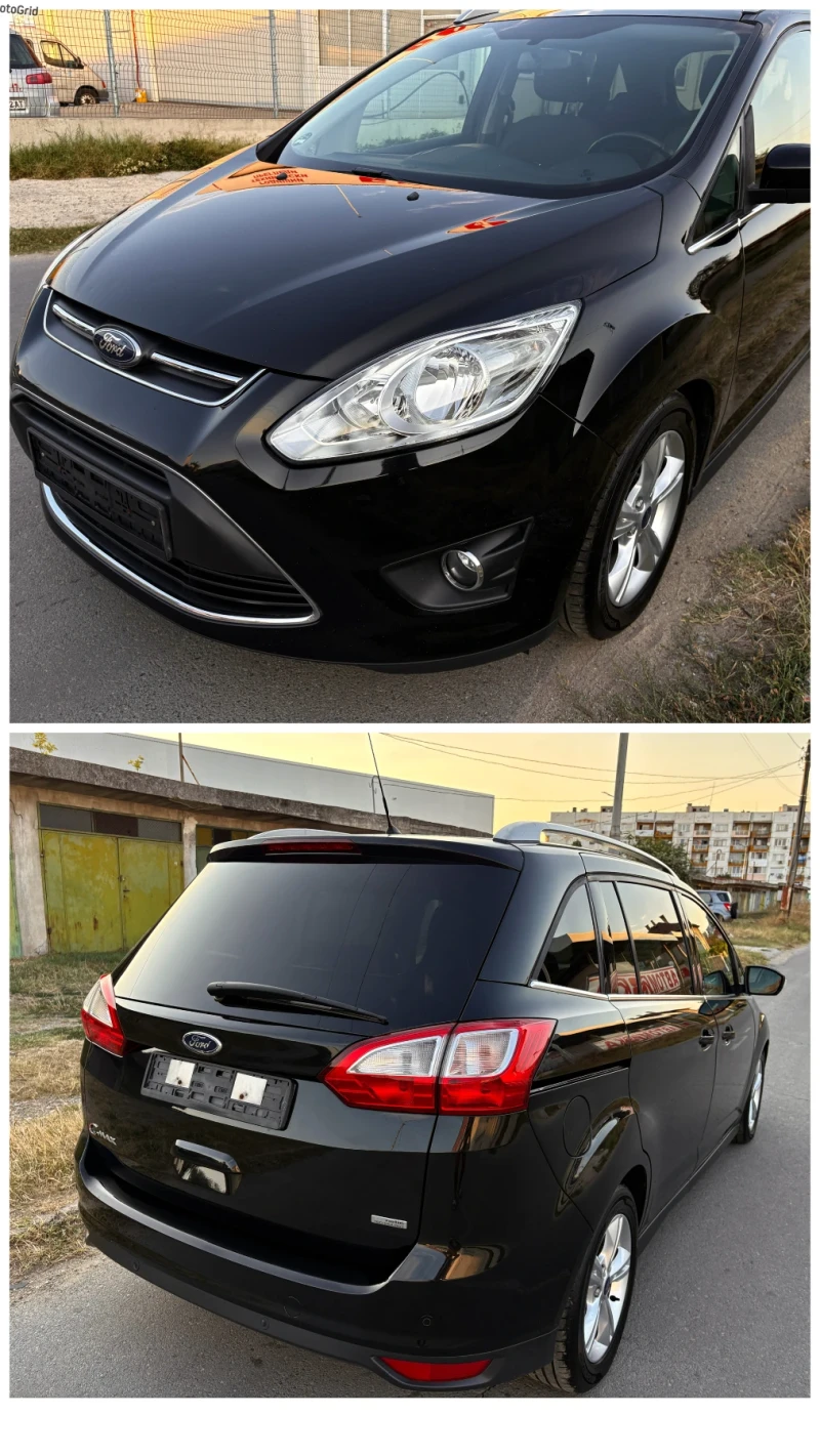 Ford Grand C-Max 1.6i 7места* CHAMPIONS LEAGUE* 142 000км* , снимка 16 - Автомобили и джипове - 51396211
