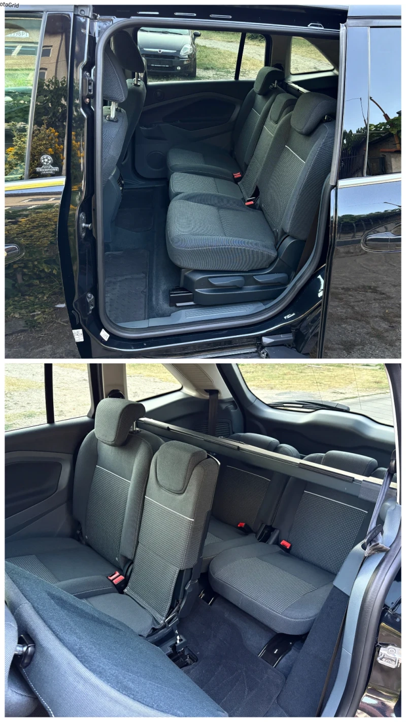 Ford Grand C-Max 1.6i 7места* CHAMPIONS LEAGUE* 142 000км* , снимка 10 - Автомобили и джипове - 51396211