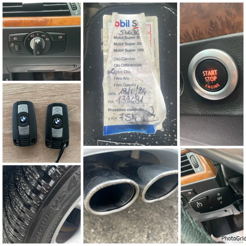 BMW 530 D FACE 140 000КМ NAVI BI-XENON E60 235КС, снимка 17 - Автомобили и джипове - 53384443