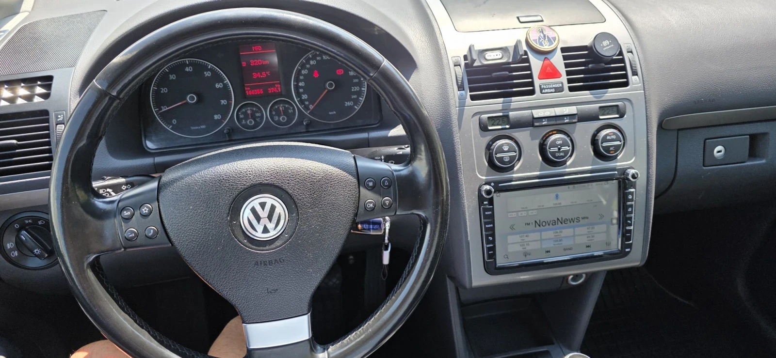 VW Touran 1.6-102 BIFUEL* GAZ* HIGHLINE  | Mobile.bg � ����������� 13