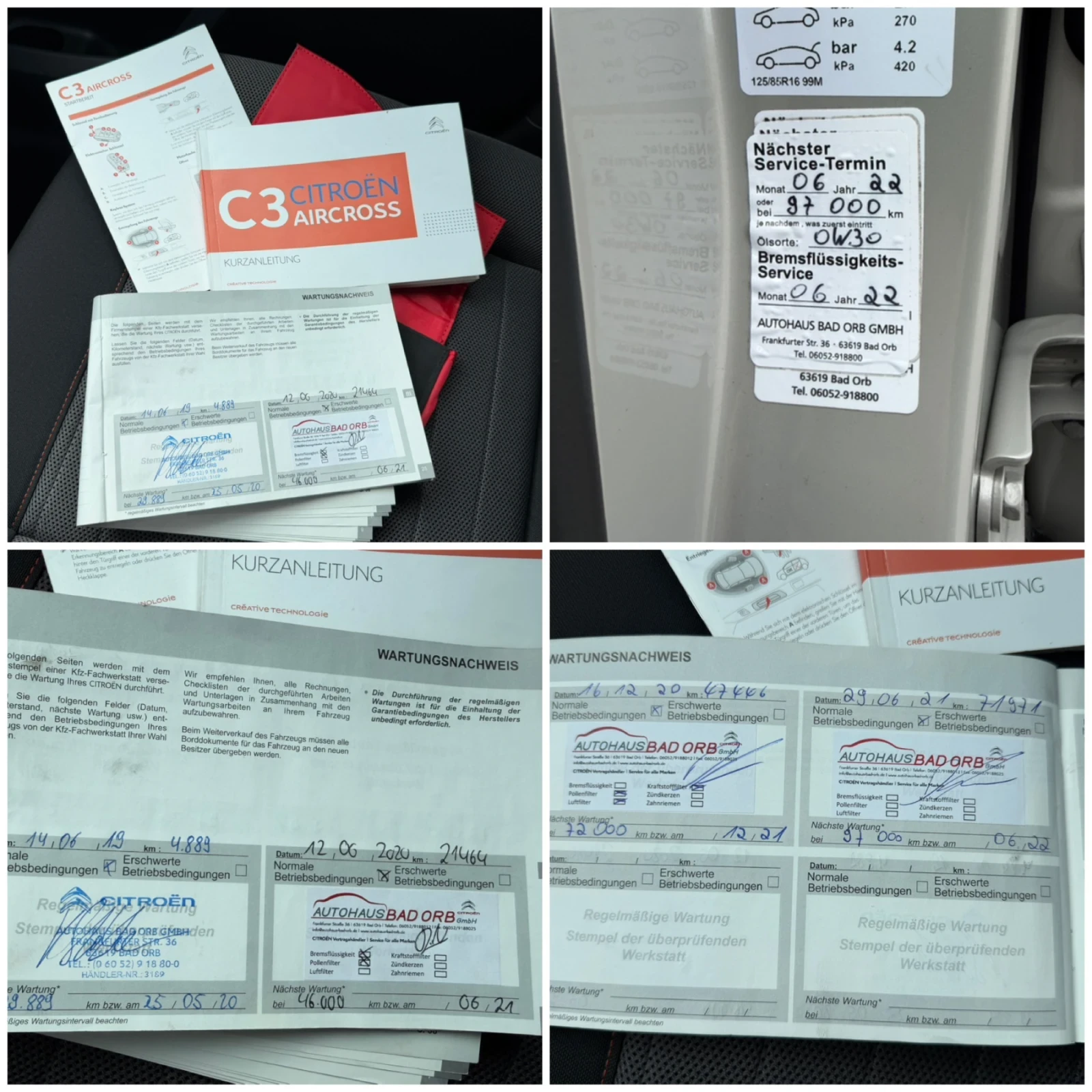 Citroen C3 Aircross 1.6BlueHDi 120HP NAVI KEYLESS HI-FI SERVICE BOOK | Mobile.bg � ����������� 17