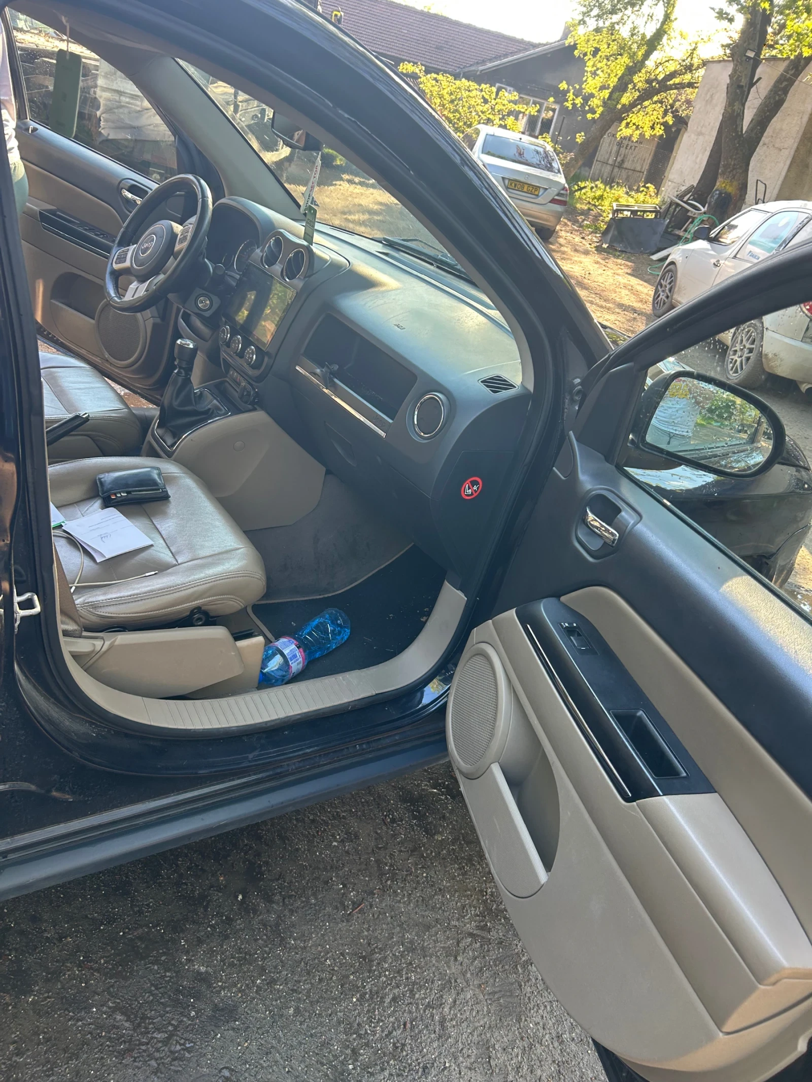 Jeep Compass 2.2 CRD, снимка 14 - Автомобили и джипове - 54429377