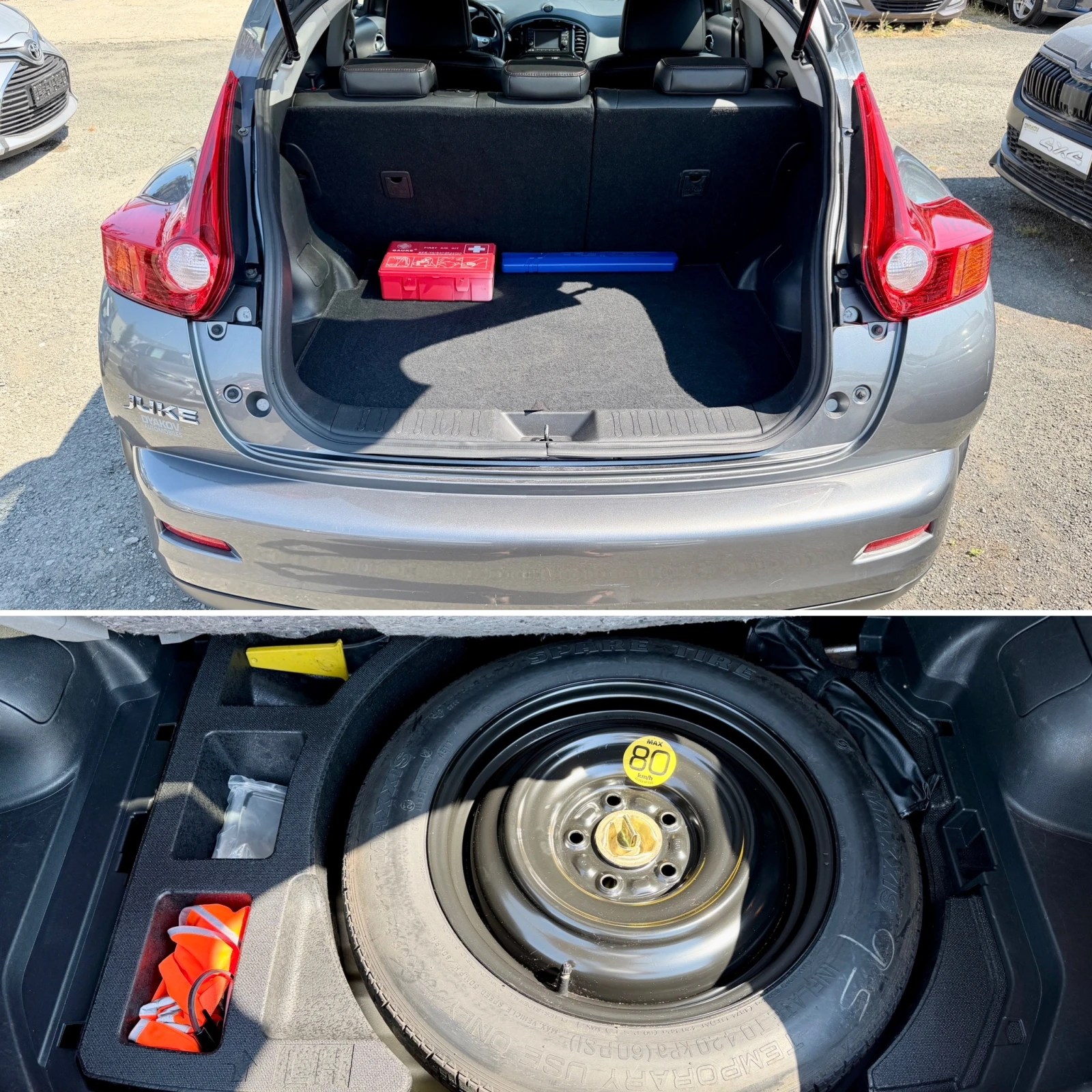 Nissan Juke 1.6i 4x4 Автоматик, Внос ШВЕЙЦАРИЯ!Камера, Navi, Т, снимка 17 - Автомобили и джипове - 55113778