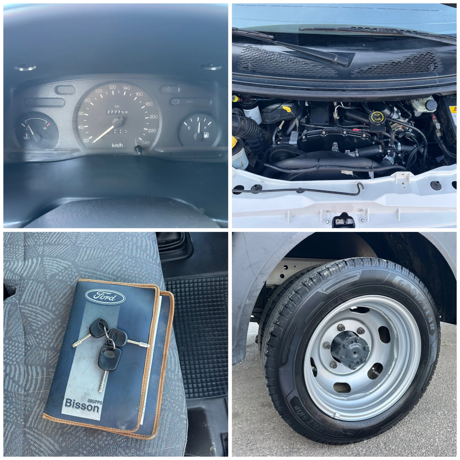 Ford Transit 2.4TDI Италия 4.40м , снимка 14 - Бусове и автобуси - 53830227