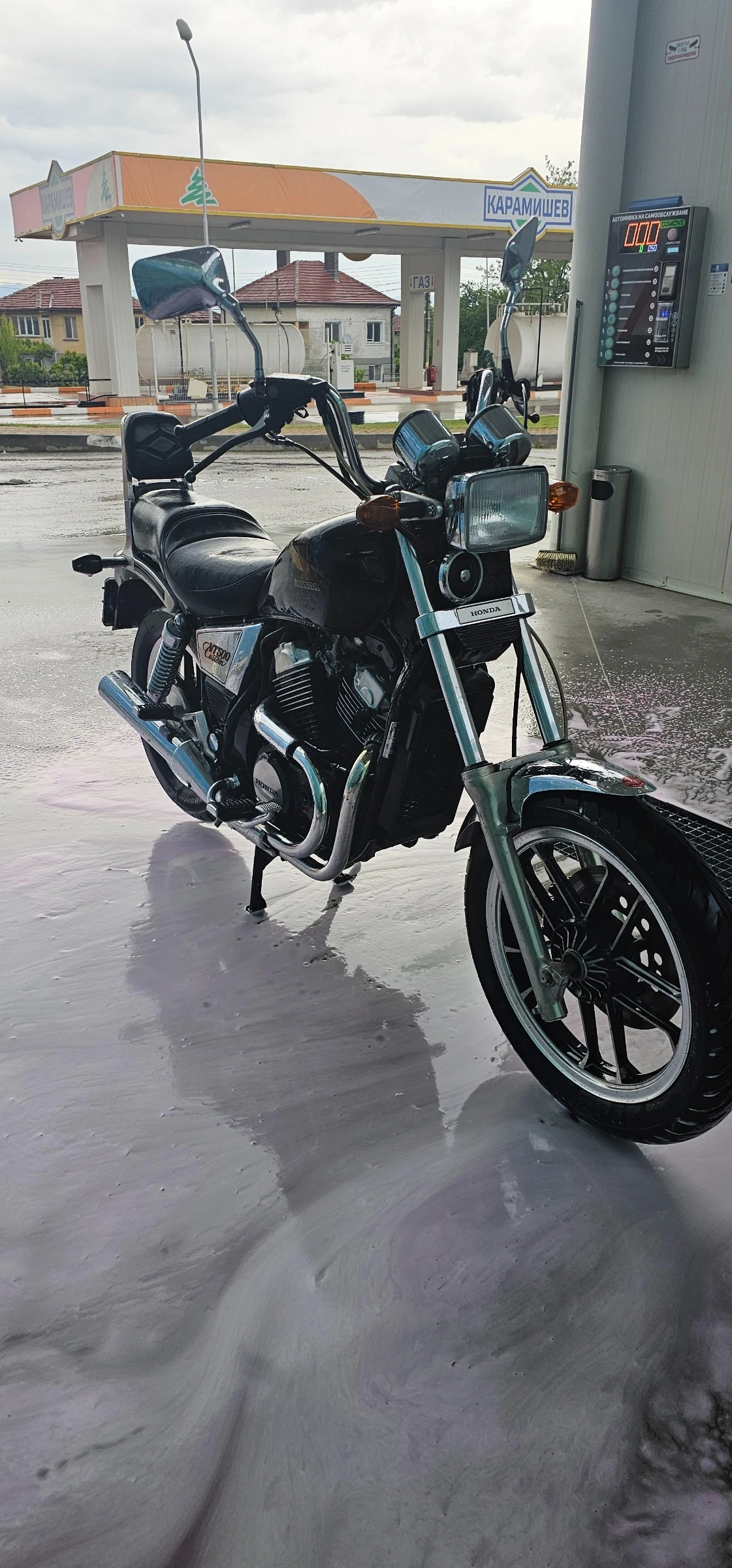 Honda Vt VT500C, снимка 4 - Мотоциклети и мототехника - 54682386
