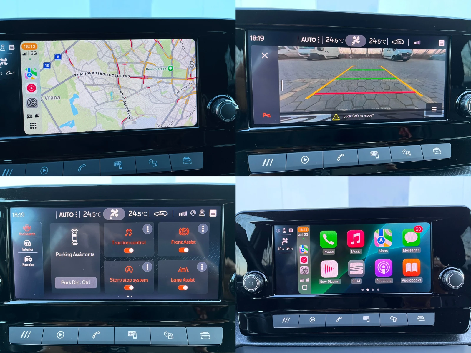 Seat Leon 1.5 TSI 150 к.с. Автоматик от България, снимка 12 - Автомобили и джипове - 53829816