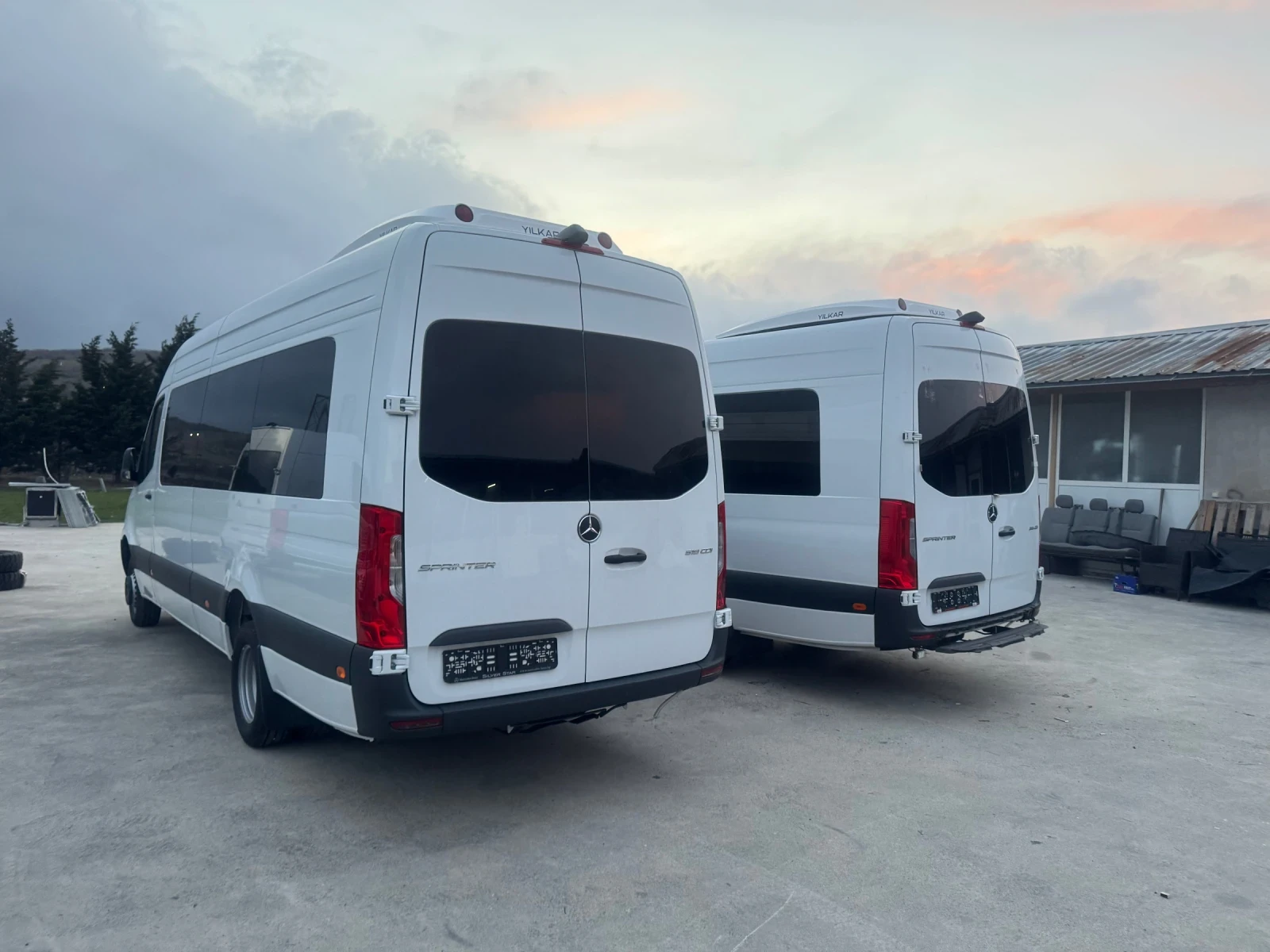 Mercedes-Benz Sprinter 519 Чисто Нов.  Klimatronik Pechka Avt. Vrata Stepenka - изображение 6